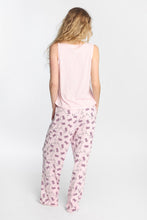 Ensemble pantalon et débardeur pyjama côtelé imprimé Hello Kitty thumbnail 2
