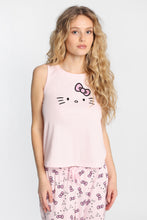 Ensemble pantalon et débardeur pyjama côtelé imprimé Hello Kitty thumbnail 3
