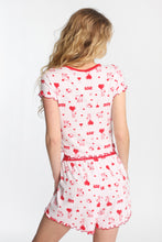 Peanuts Heart Super Soft Pajama Tee And Boxer Shorts 2-Piece Set thumbnail 4