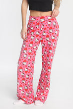 Hello Kitty Big Heart Super Soft Wide Leg Pajama Pants thumbnail 1