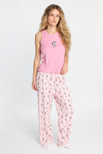 Ensemble pantalon et débardeur pyjama côtelé imprimé Peanuts thumbnail 1