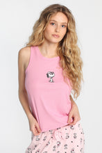 Ensemble pantalon et débardeur pyjama côtelé imprimé Peanuts thumbnail 2