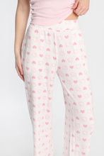 Pantalon de pyjama à jambes larges super doux Hello Kitty coeur thumbnail 2