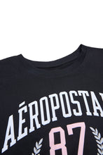 T-shirt classique imprimé graphique AERO 87 NYC Crest thumbnail 2