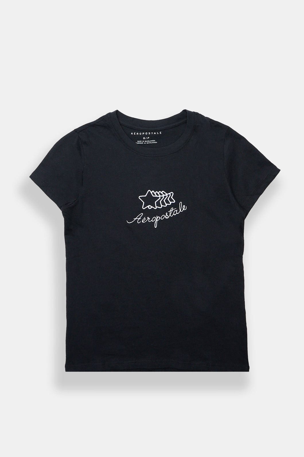 T-shirt Homme Aeropostale Bleu Imprimé Graphique - Taille S, Coton, Excellent état