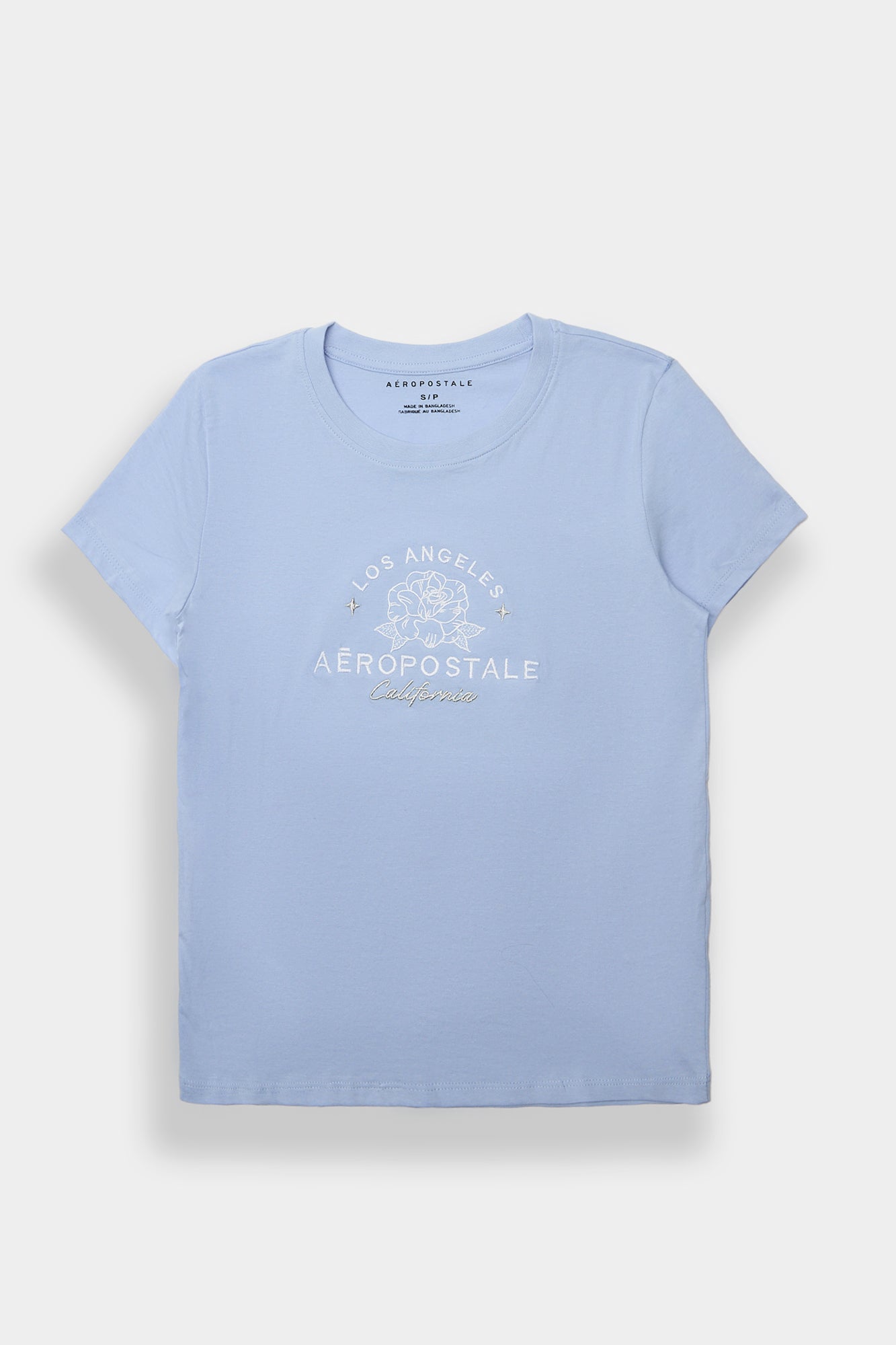 T-shirt classique imprime? graphique AERO fleur Los Angeles