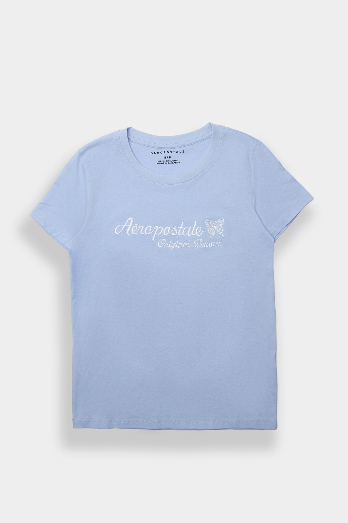 Aéropostale Butterfly Embroidered Graphic Classic Tee