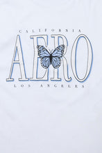 AERO Los Angeles Butterfly Graphic Boyfriend Tee thumbnail 2