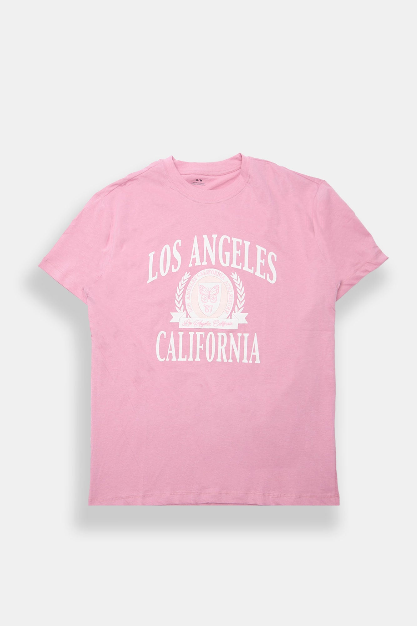 T-shirt coupe garçonne imprimé ctête AERO Los Angeles