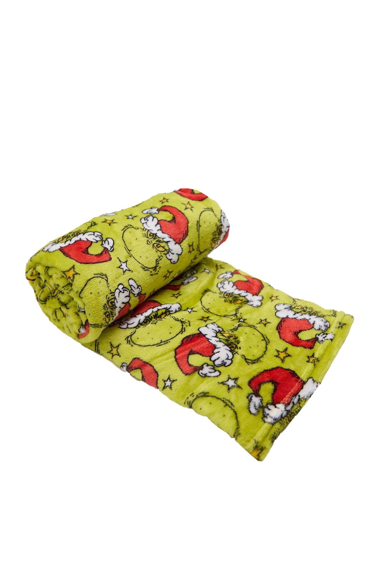 The Grinch Hat Printed Plush Throw Blanket