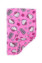 Hello Kitty Star Printed Plush Throw Blanket thumbnail 2