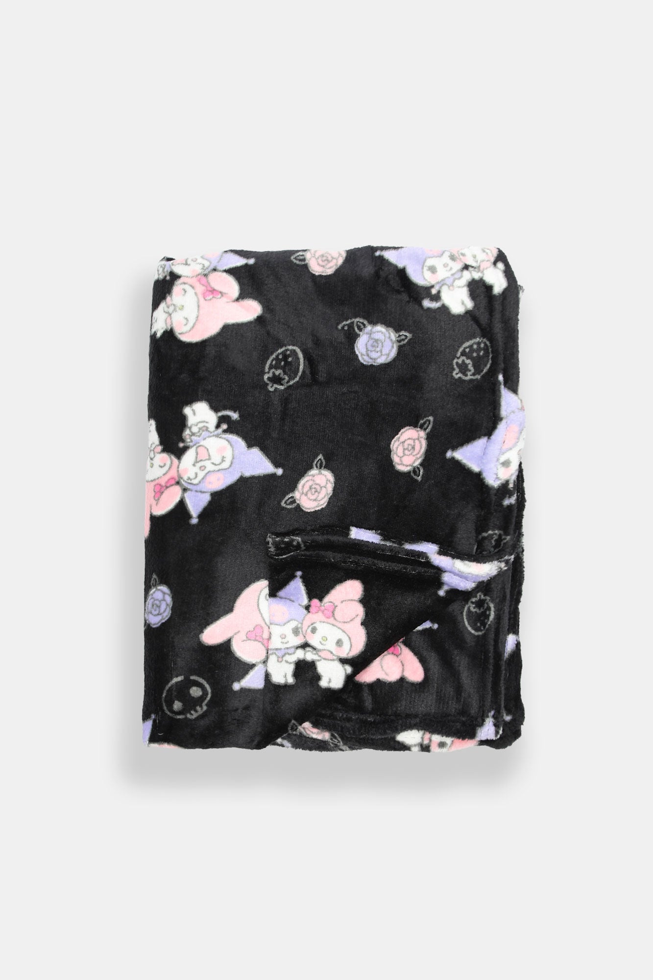 Kuromi My Melody Printed Plush Throw Banket