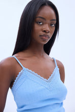 Jaquard Ribbed Lace Trim Camisole thumbnail 11