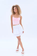 AERO Ruched Tie-Front Tank Top thumbnail 19