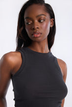 AERO Ribbed High Neck Tank Top thumbnail 3