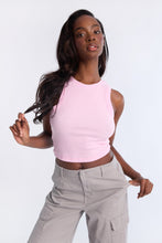 AERO Ribbed High Neck Tank Top thumbnail 17