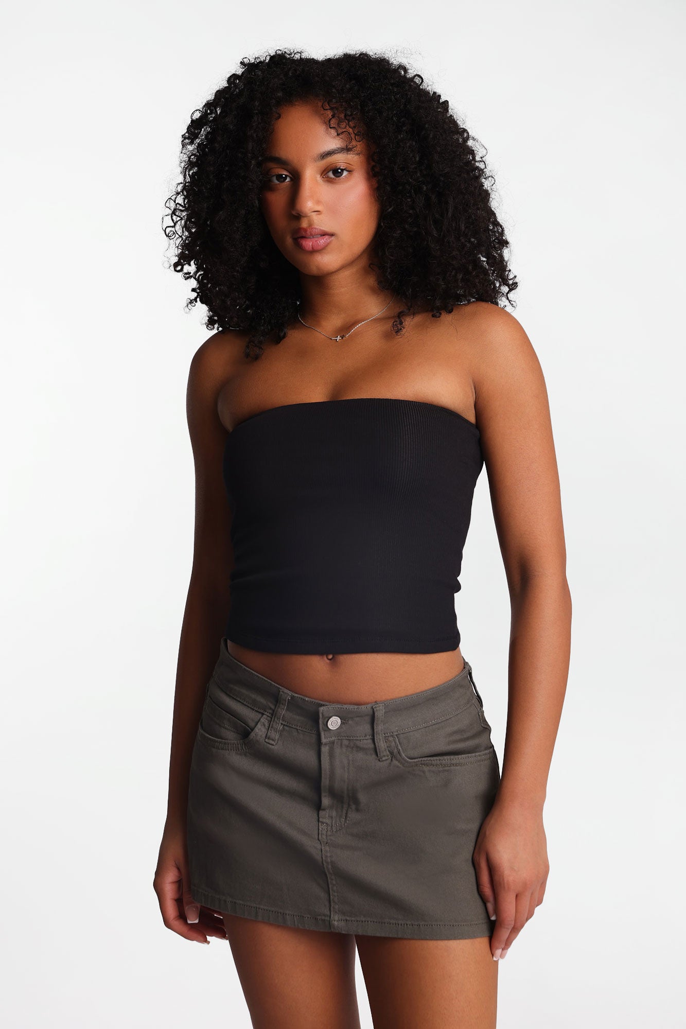 Bustier en tricot côtelé AERO