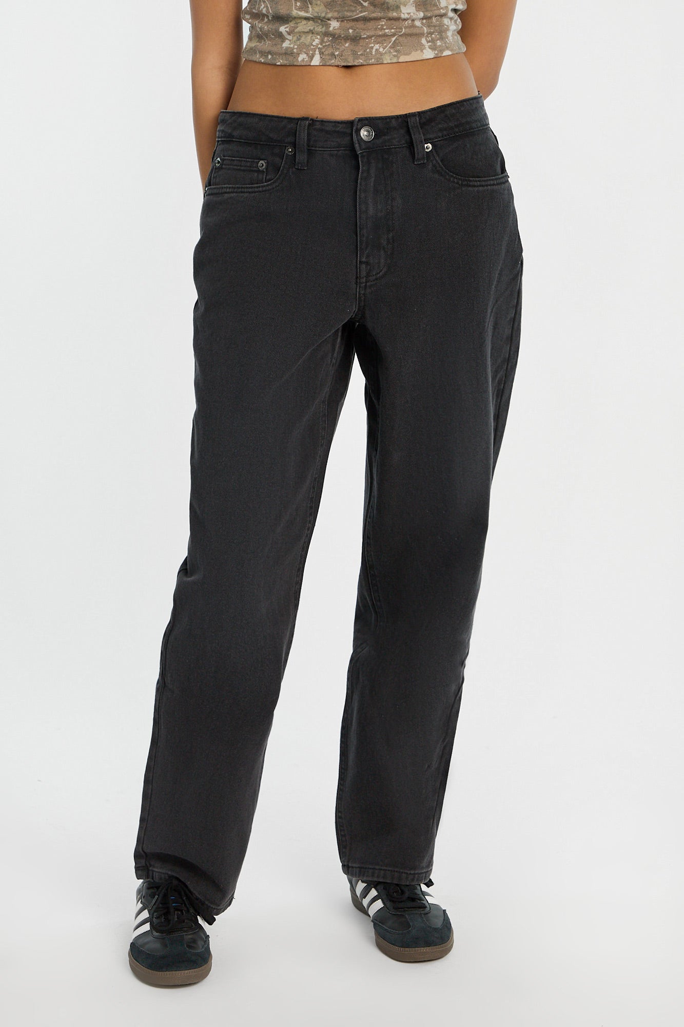AERO High Rise Baggy Jeans