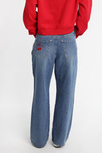 AERO Cherry Embroidered Low Rise Baggy Jeans thumbnail 3