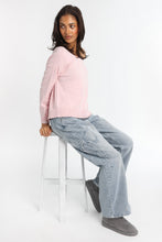 AERO Bow Embroidered Low Rise Baggy Jeans thumbnail 6