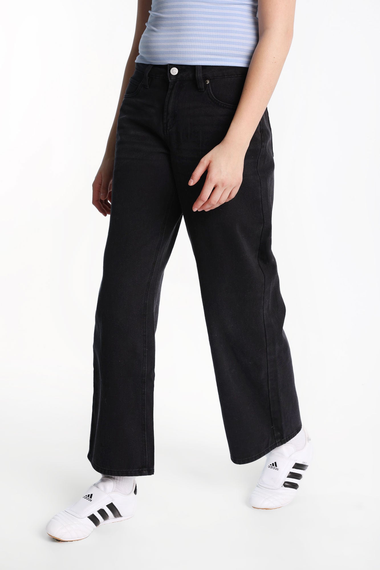 Jean ample taille basse AERO