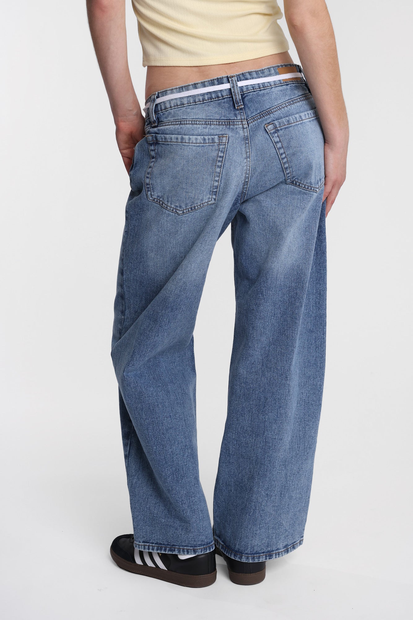 AERO Shoelace Low Rise Baggy Jeans – Bluenotes
