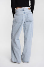 AERO Lace Low Rise Baggy Wide Leg Jeans thumbnail 3