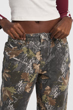 AERO Tree Camouflage Low Rise Baggy Jeans thumbnail 3