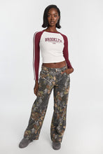AERO Tree Camouflage Low Rise Baggy Jeans thumbnail 4