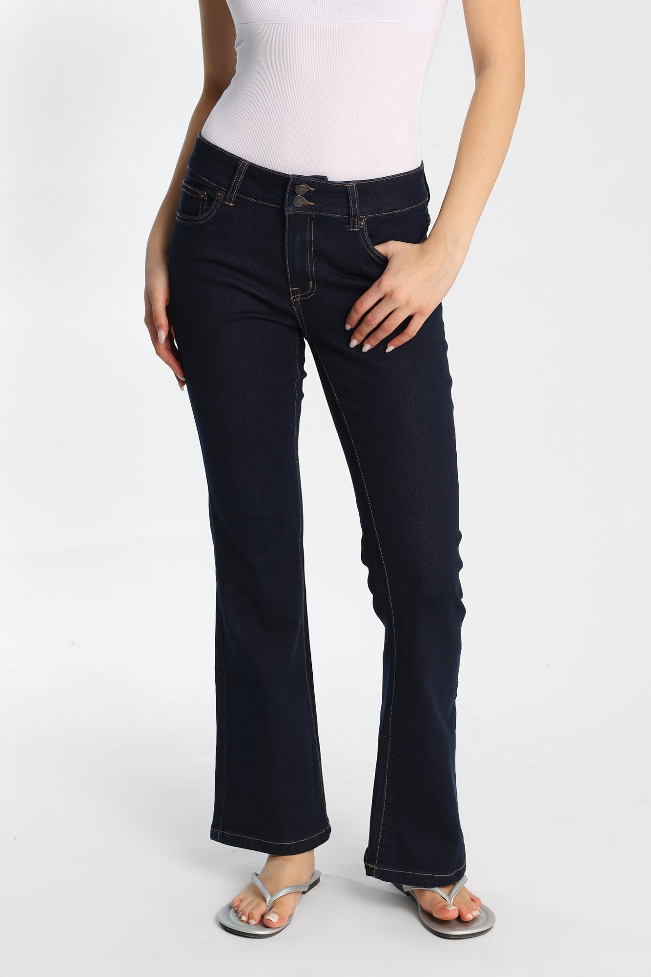 AERO Low Rise Flare Jeans