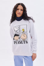 Peanuts Snoopy Graphic Crew Neck Oversized Sweatshirt thumbnail 1