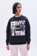 Barbie Graphic Crew Neck Oversized Sweatshirt thumbnail 1
