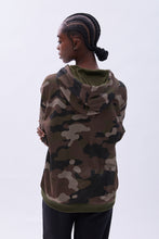 Hello Kitty Camouflage Graphic Oversized Pullover Hoodie thumbnail 4
