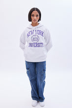 New York University Graphic Oversized Pullover Hoodie thumbnail 2