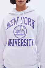 New York University Graphic Oversized Pullover Hoodie thumbnail 3
