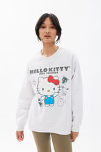 Hello Kitty And Friends Graphic Crew Neck Oversized Sweatshirt thumbnail 1