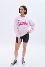 Barbie Graphic Crew Neck Oversized Sweatshirt thumbnail 2
