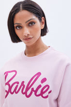 Barbie Graphic Crew Neck Oversized Sweatshirt thumbnail 3