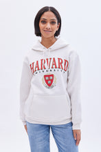 Harvard University Graphic Oversized Pullover Hoodie thumbnail 1