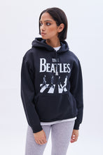The Beatles Graphic Oversized Pullover Hoodie thumbnail 1