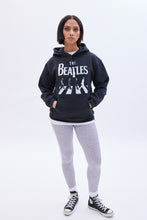 The Beatles Graphic Oversized Pullover Hoodie thumbnail 2