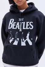 The Beatles Graphic Oversized Pullover Hoodie thumbnail 3
