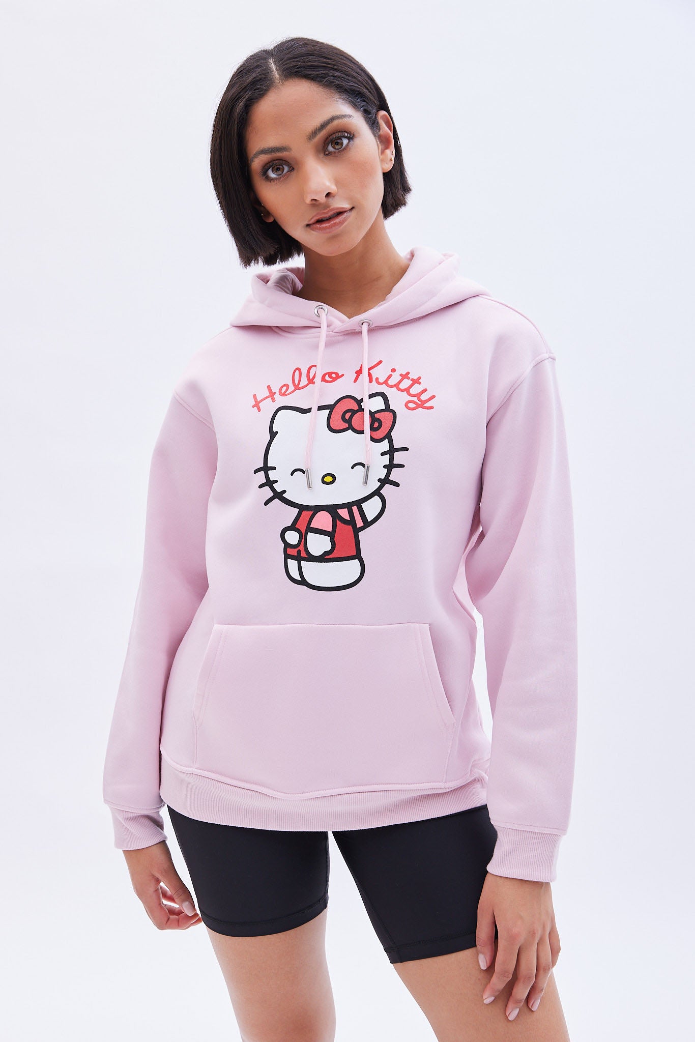 Hello Kitty Graphic Oversized Pullover Hoodie – Bluenotes