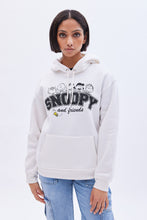 Peanuts Snoopy And Friends Graphic Oversized Pullover Hoodie thumbnail 1
