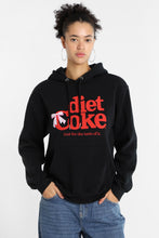 Pull à capuche coupe garc?onne graphique Diet Coke thumbnail 1