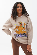 Scooby-Doo Graphic Crew Neck Oversized Sweatshirt thumbnail 1