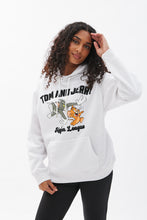 Tom And Jerry Graphic Oversized Pullover Hoodie thumbnail 1