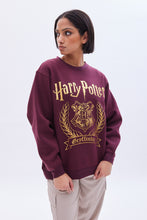 Harry Potter Graphic Crew Neck Oversized Sweatshirt thumbnail 1
