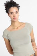 AERO Off-Shoulder Short Sleeve Tee thumbnail 10