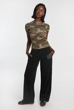 T-shirt moulant en tricot co?telé a? col ras du cou manches courtes AERO thumbnail 9